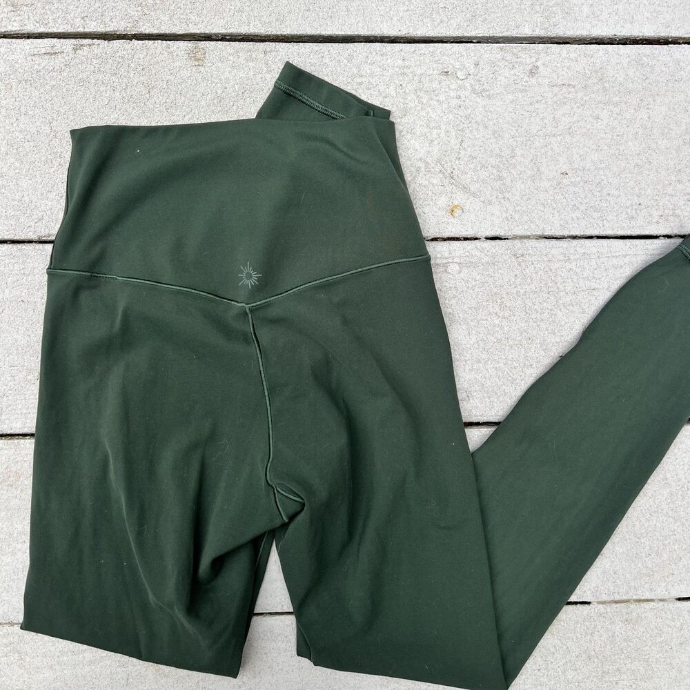 Offline By Aerie Real Me Xtra Green 7/8 Leggings-Size S